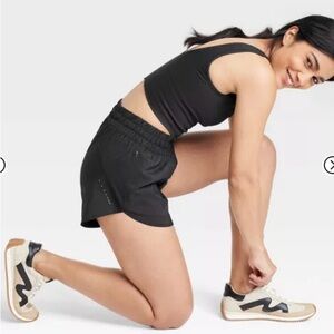 All in Motion Women's Mid Rise Run Shorts